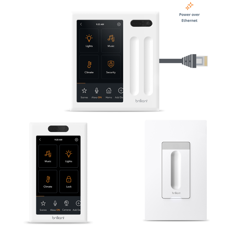 Brilliant Starter Demo Kit - Select Hardwired or PoE controls